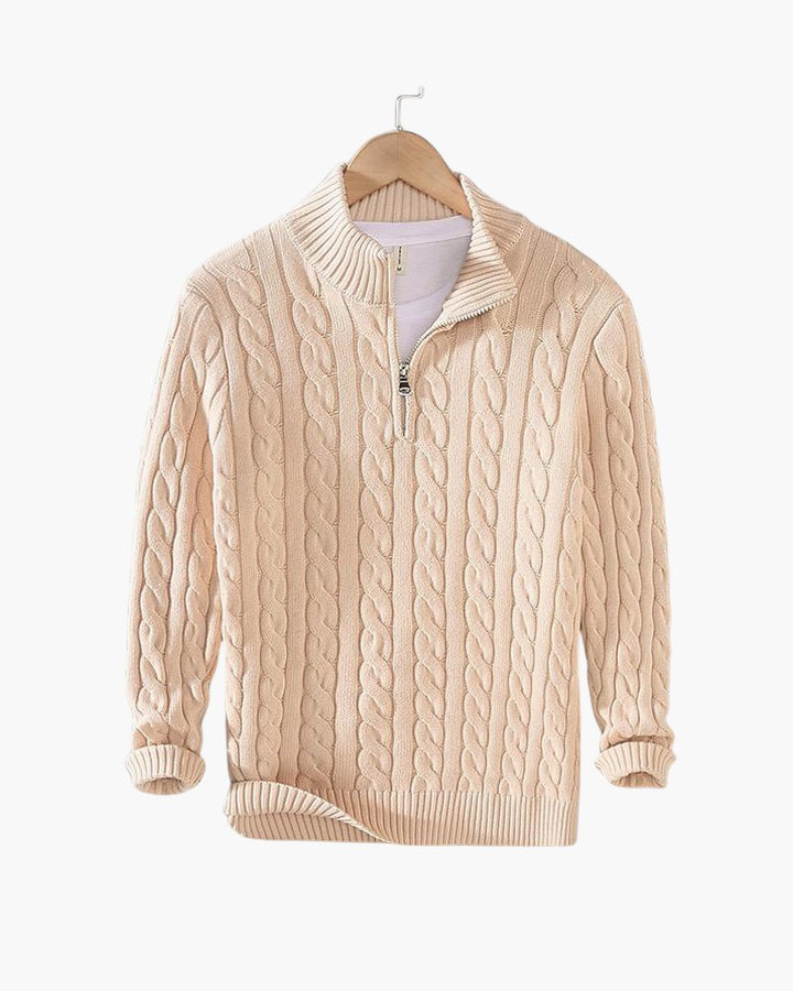 ELIRA VOGUE – HALF ZIP SWEATER