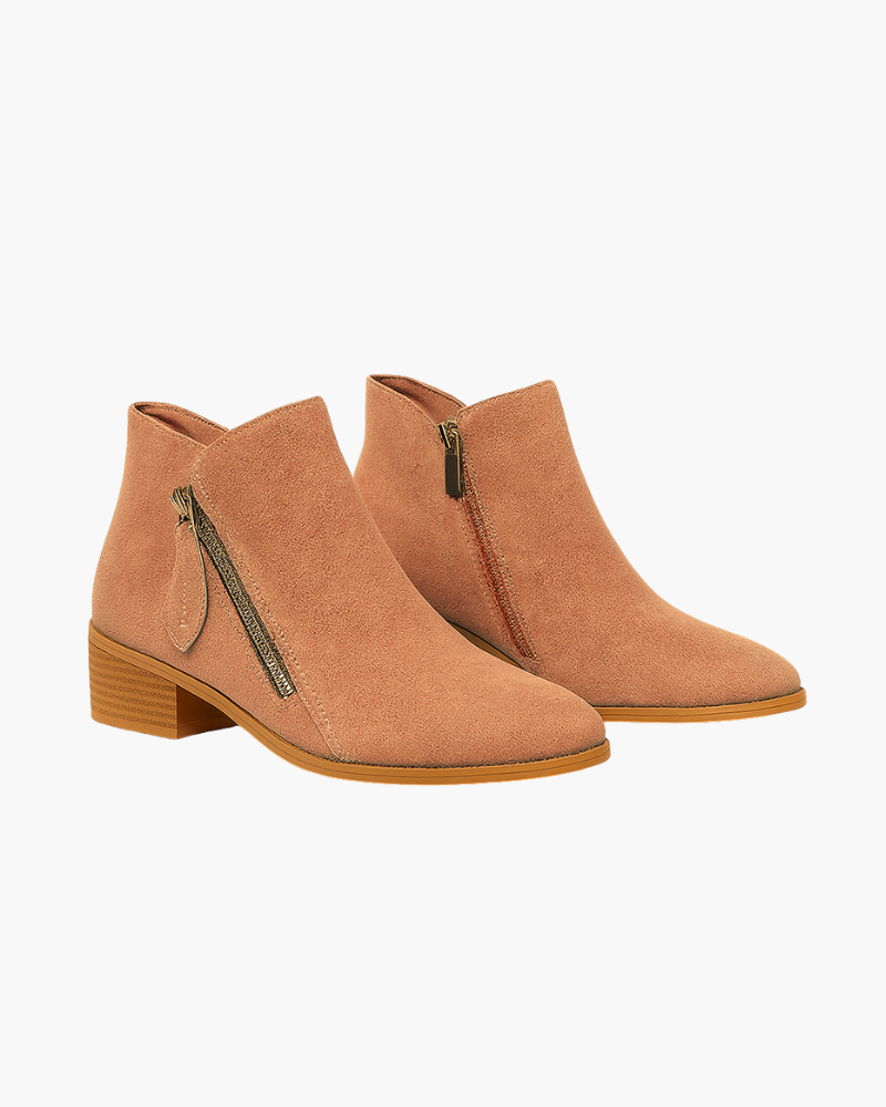 ELIRA VOGUE – SUEDE ANKLE BOOTS