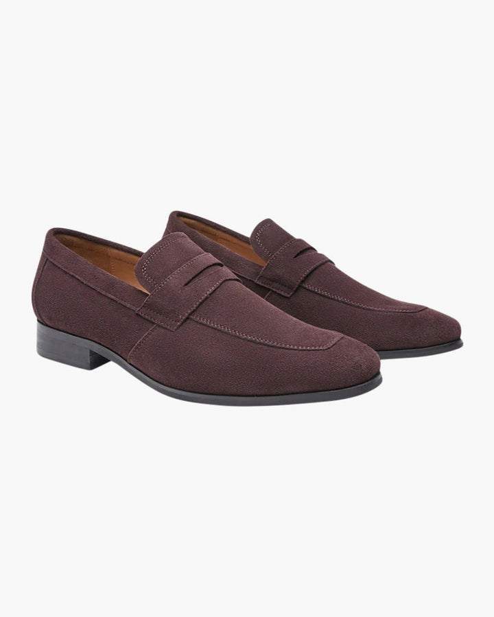 ELIRA VOGUE - SUEDE PENNY LOAFERS