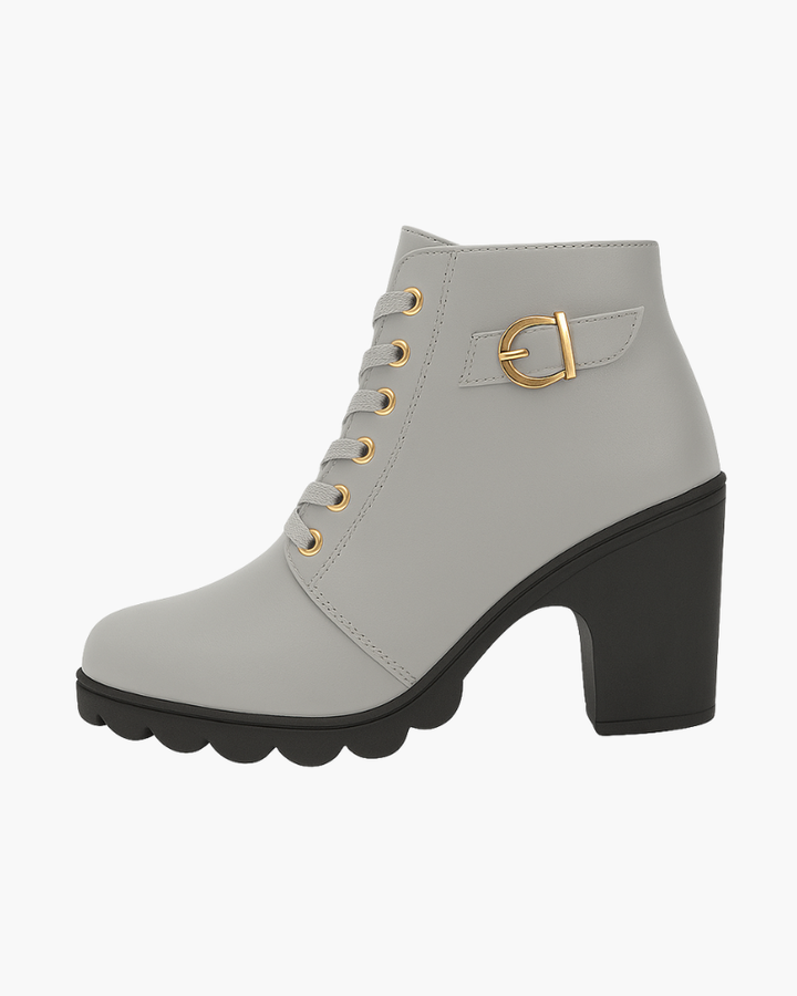 ELIRA VOGUE – LACE-UP ANKLE BOOTS