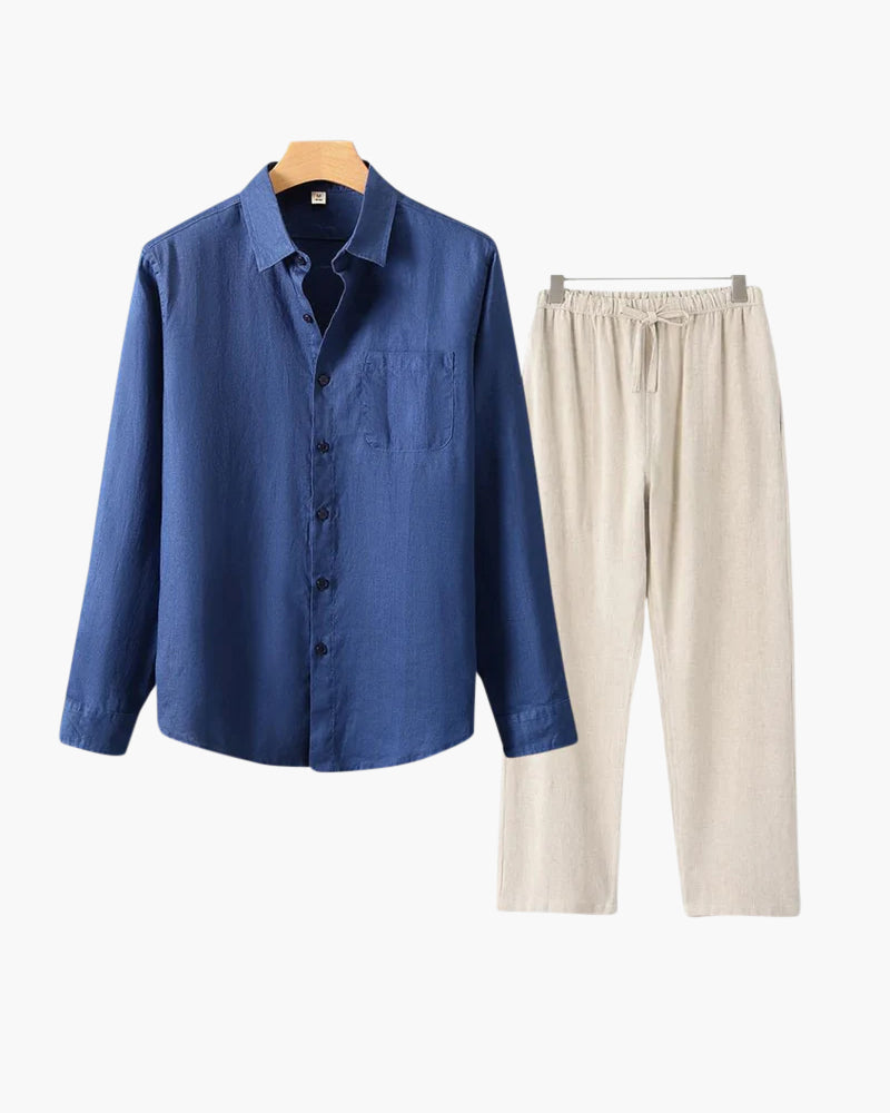 ELIRA VOGUE – LINEN SET COMBO (LONG-SLEEVE)