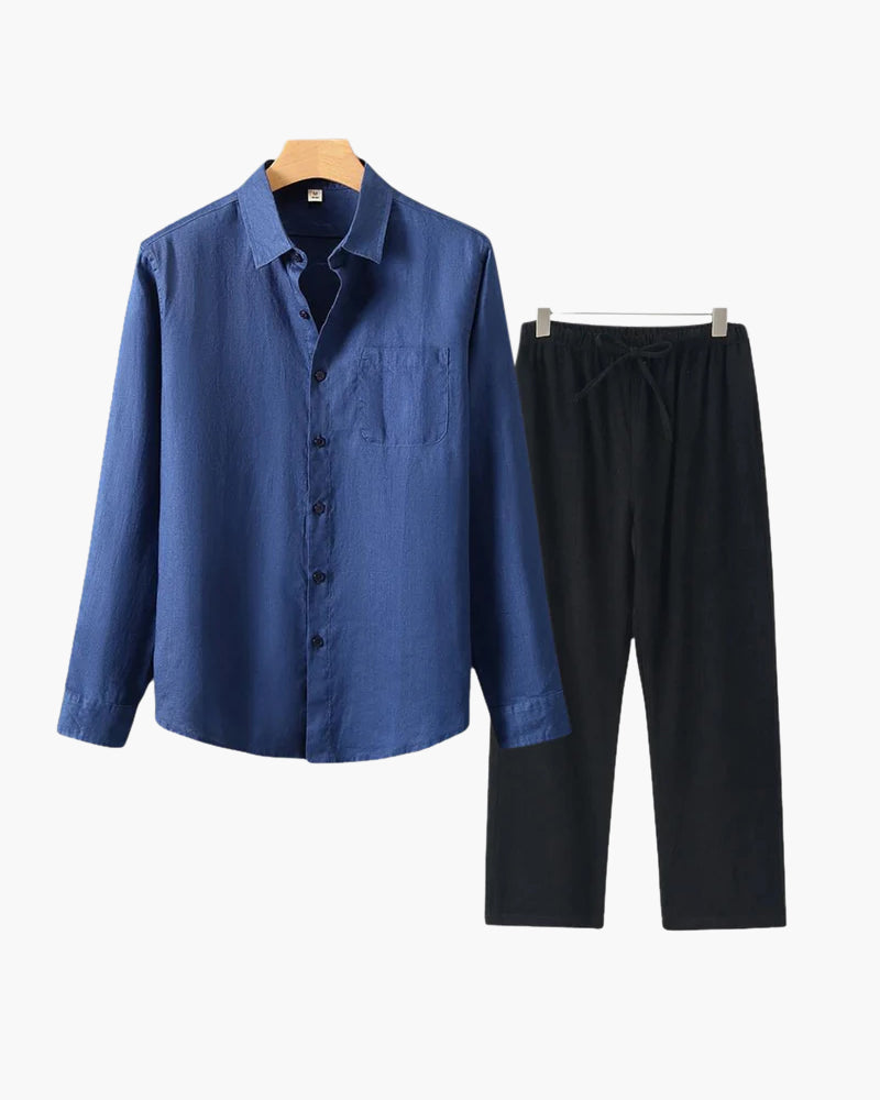 ELIRA VOGUE – LINEN SET COMBO (LONG-SLEEVE)