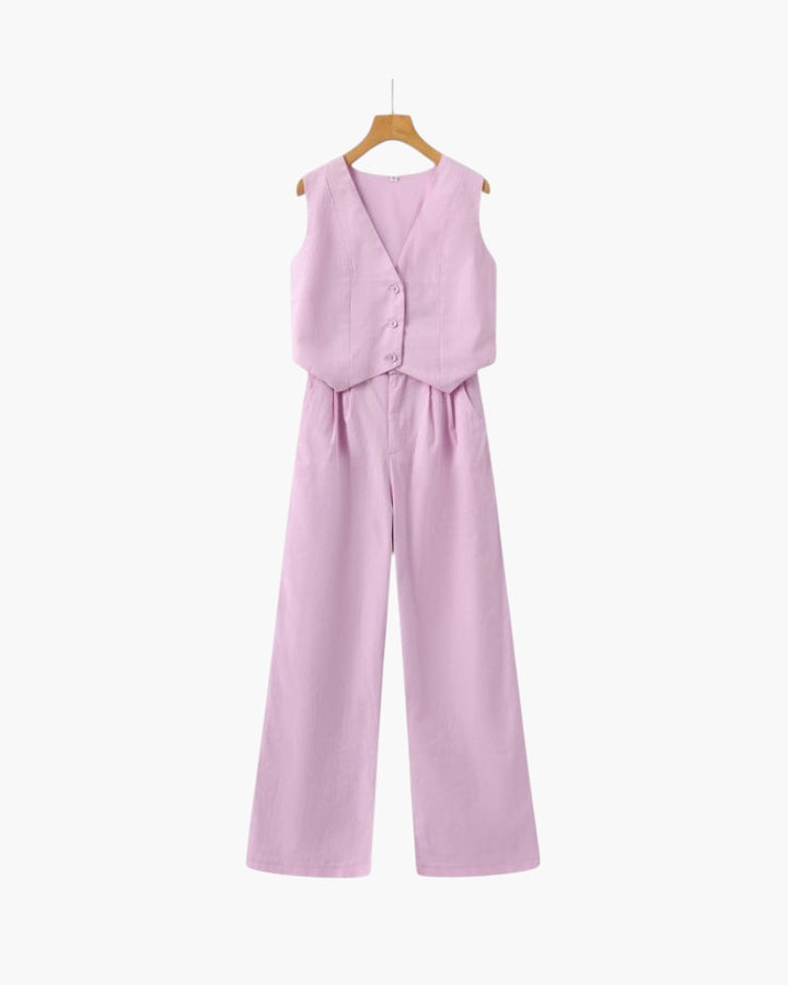 ELIRA VOGUE – CLASSY LINEN SET