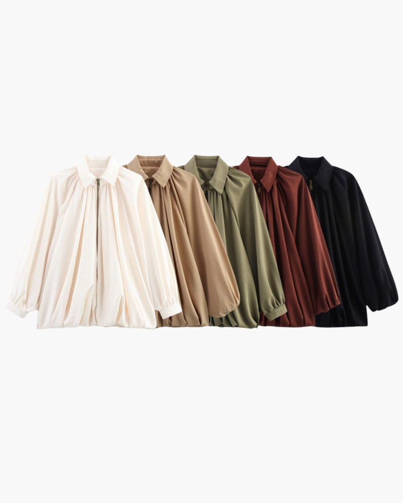 ELIRA VOGUE – GLOSSY CHIC BLOUSE