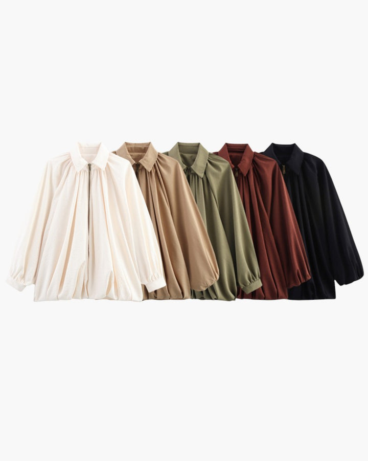 ELIRA VOGUE – GLOSSY CHIC BLOUSE