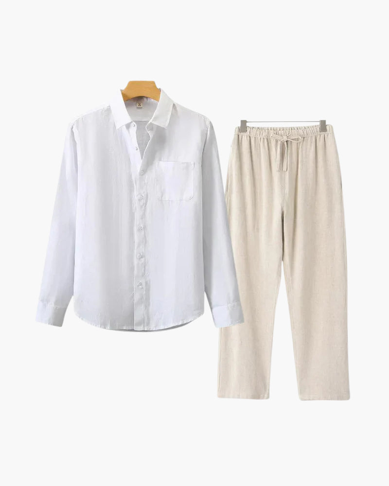 ELIRA VOGUE – LINEN SET COMBO (LONG-SLEEVE)