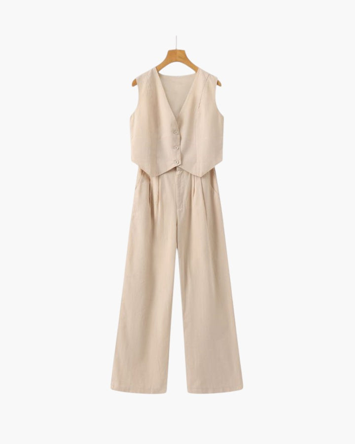 ELIRA VOGUE – CLASSY LINEN SET