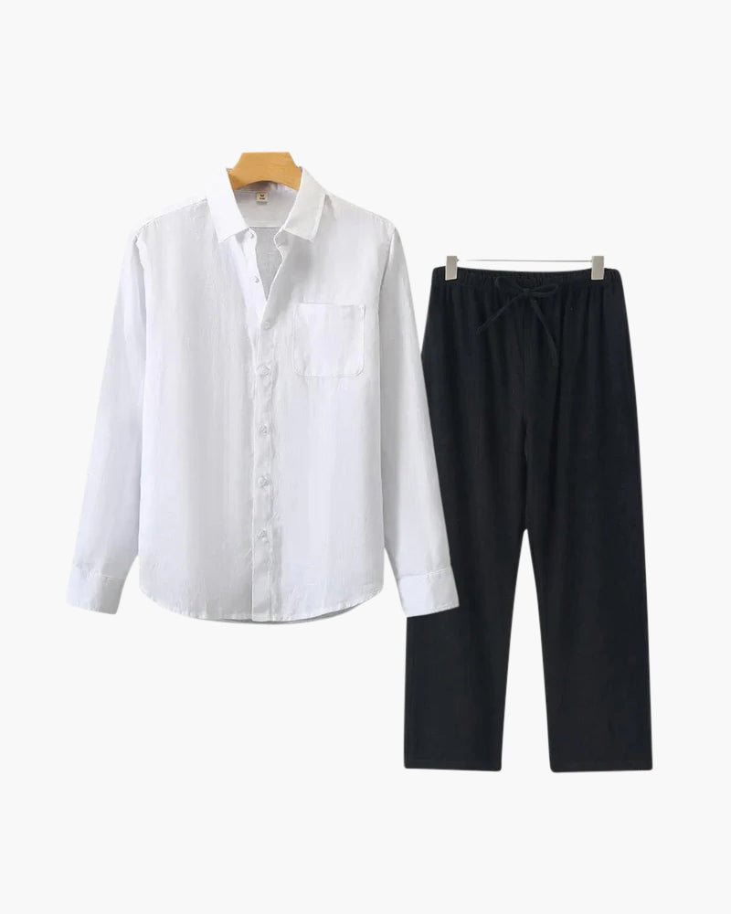 ELIRA VOGUE – LINEN SET COMBO (LONG-SLEEVE)