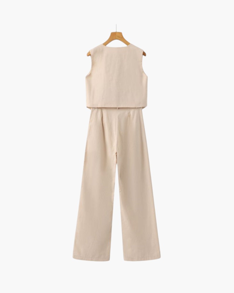 ELIRA VOGUE – CLASSY LINEN SET