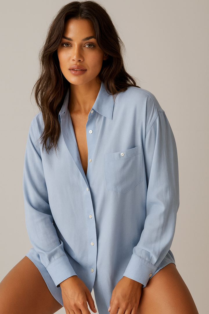 ELIRA VOGUE – ESTATE LINEN BLOUSE