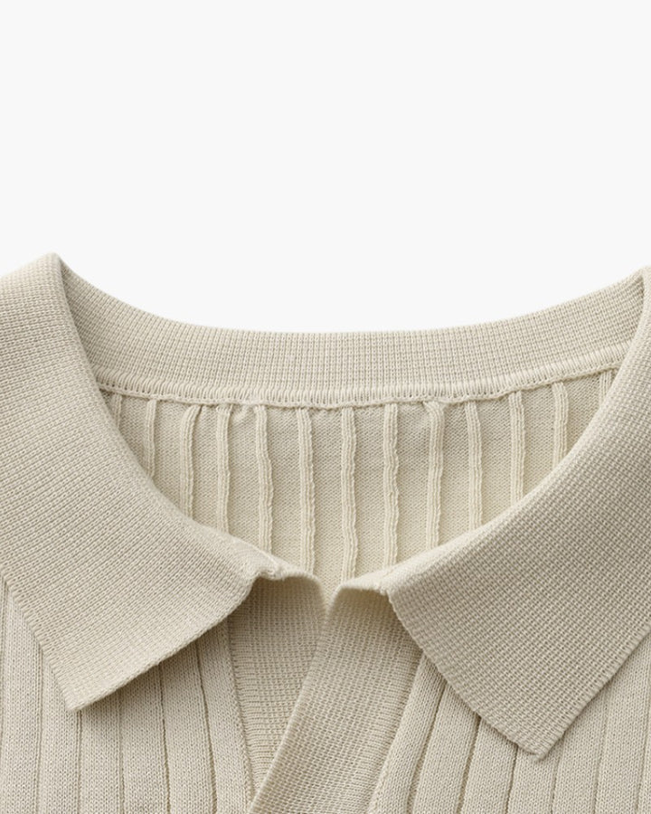 ELIRA VOGUE - RIBBED POLO