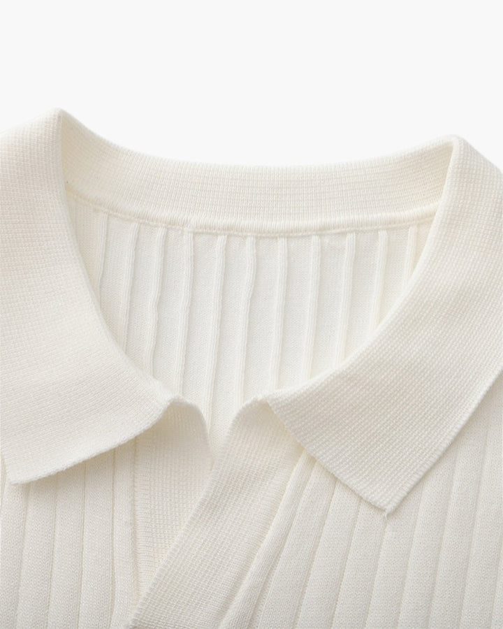 ELIRA VOGUE - RIBBED POLO