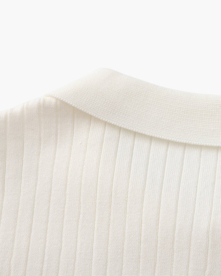 ELIRA VOGUE - RIBBED POLO