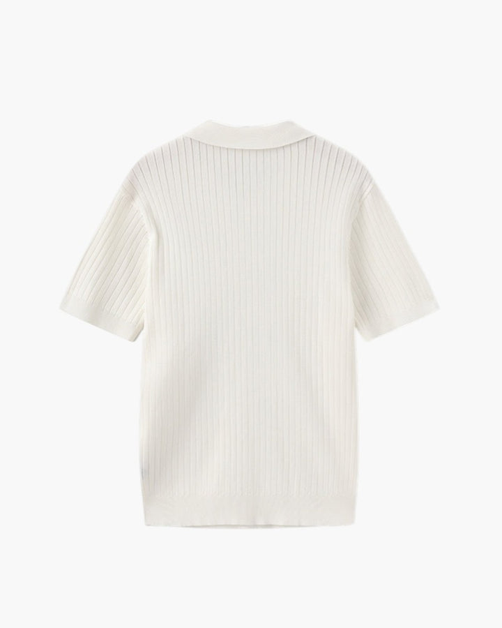 ELIRA VOGUE - RIBBED POLO