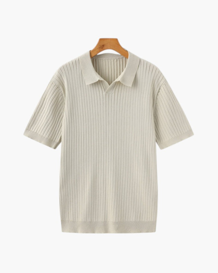 ELIRA VOGUE - RIBBED POLO