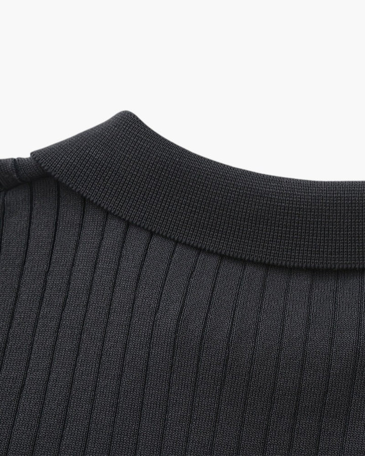 ELIRA VOGUE - RIBBED POLO