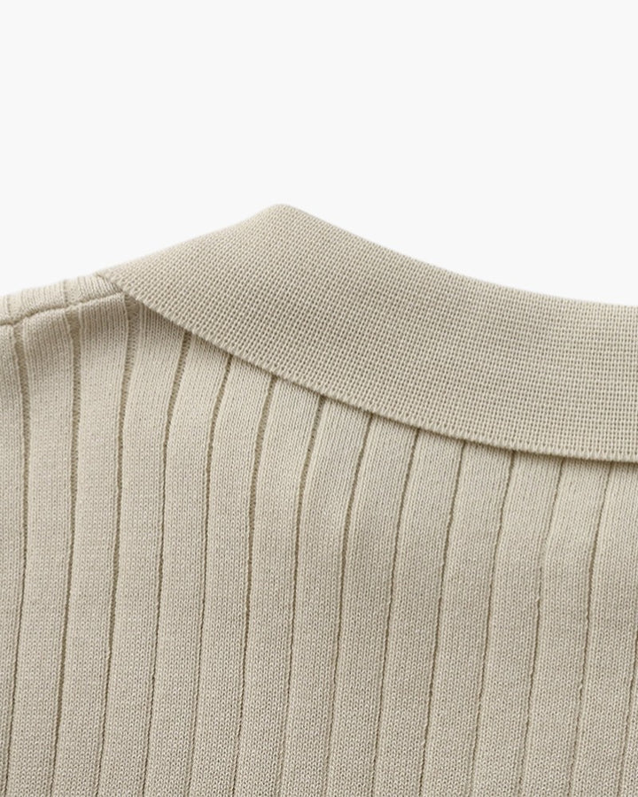 ELIRA VOGUE - RIBBED POLO