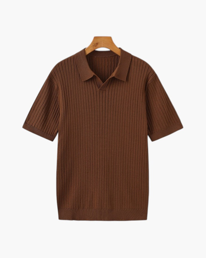 ELIRA VOGUE - RIBBED POLO