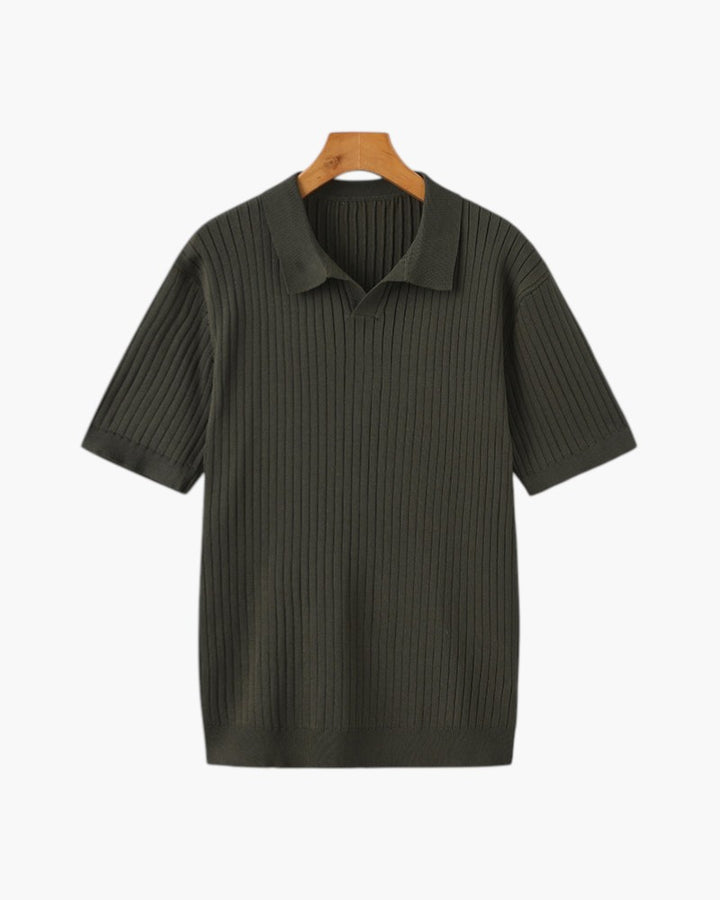 ELIRA VOGUE - RIBBED POLO
